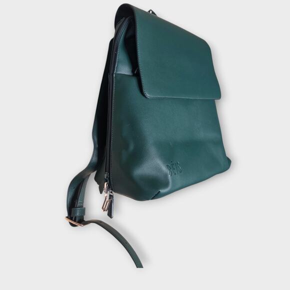 BÉIS x Wicked Elphaba Large Green Faux Leather Backpack Foldover Flap main image 5